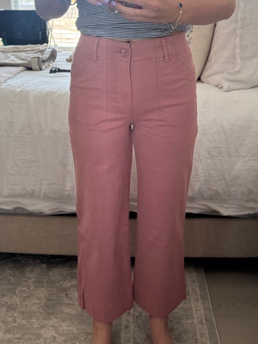 Bagatelle Collection Rose Pink Pants - Size 2